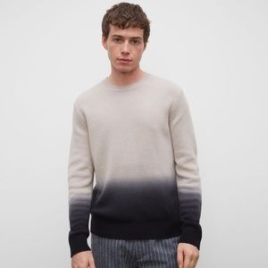 Club Monaco cashmere ombre crew